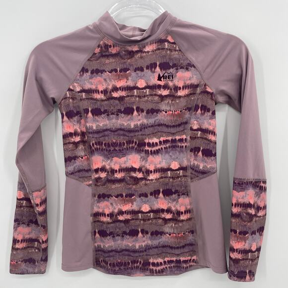 REI CO OP Rash Guard Size 10 Long Sleeve Lightweight UPF Protection Swim Shirt - Picture 1 of 5